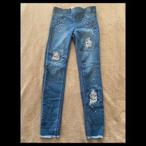 Justice Skinny Pearl Jeans